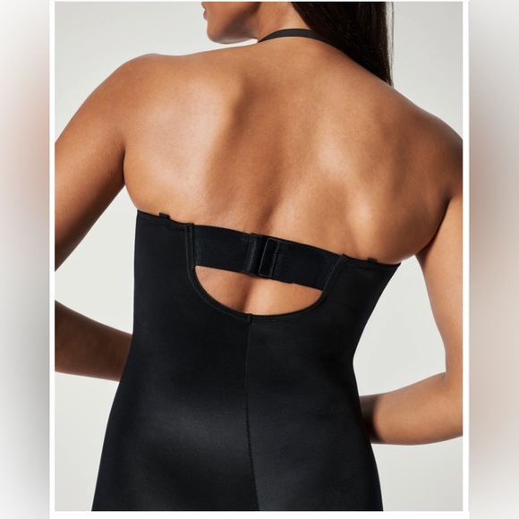 Spanx Mid-Thigh Strapless Bodysuit - Picture 5 of 13